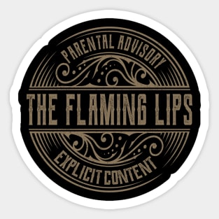 The Flaming Lips Vintage Ornament Sticker